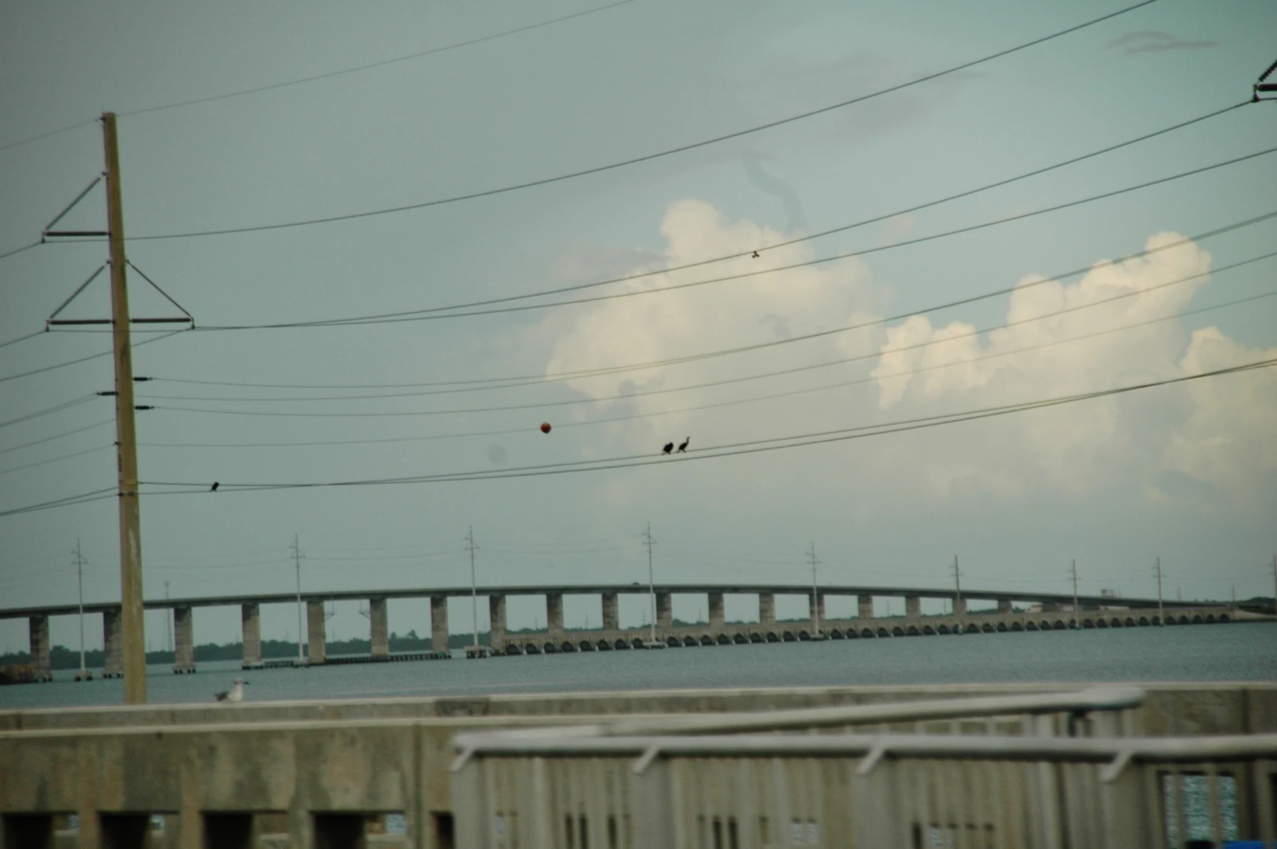 Overseas Highway bridge view photographed in 2012